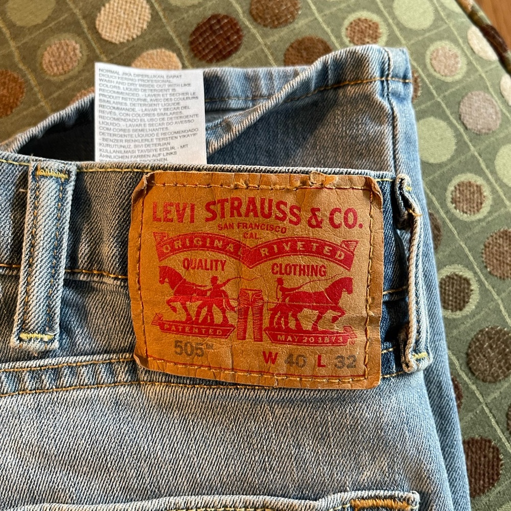 Men Levi Strauss & Co. 505 jeans